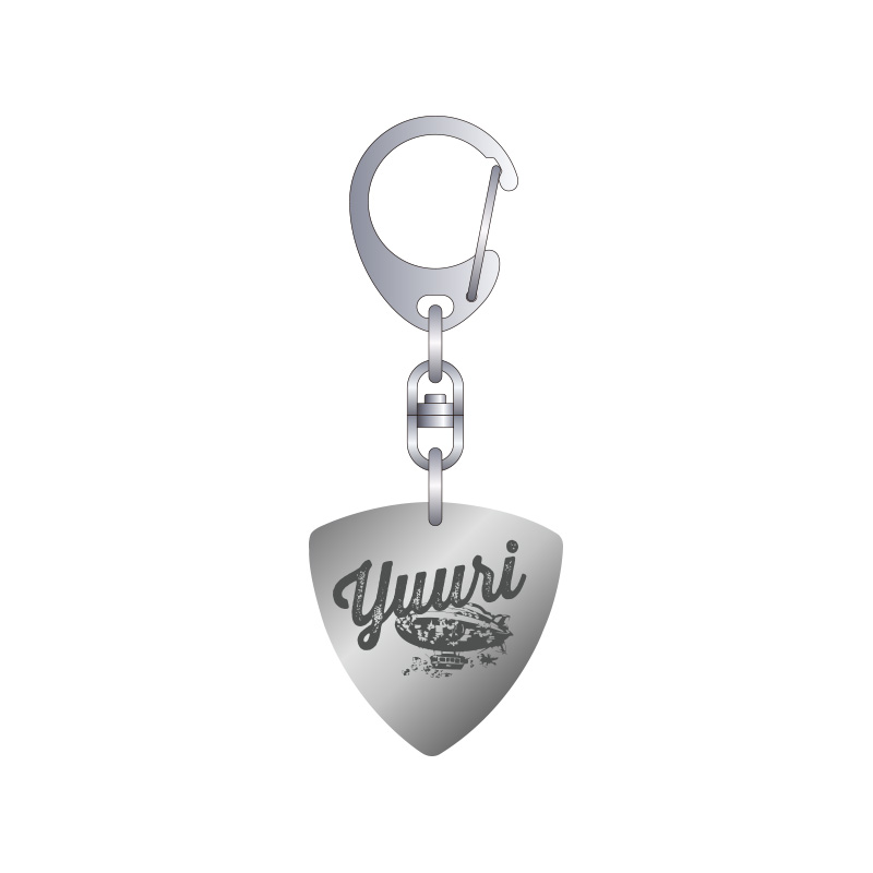 優里 ピックキー5点セット Yuuri Metallic Pick Keyholder (Sep.5 Ver.) - 優里 Official Goods Store