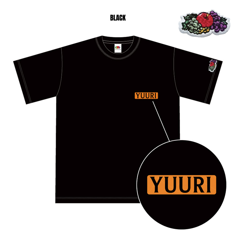Yuuri FRUIT OF THE LOOM T-shirt - 優里 Official Goods Store