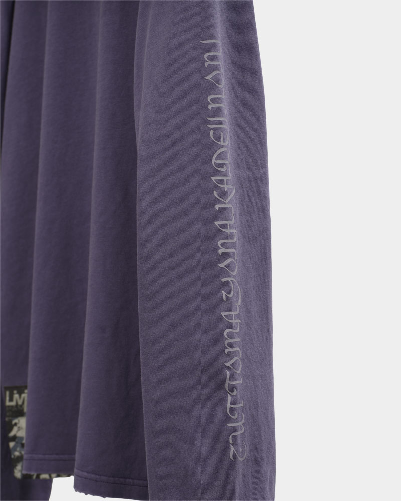 ご−たむ ZUTOMAYO CARD4 Long Tee A (Vintage Purple) - ZUTOMAYO MART