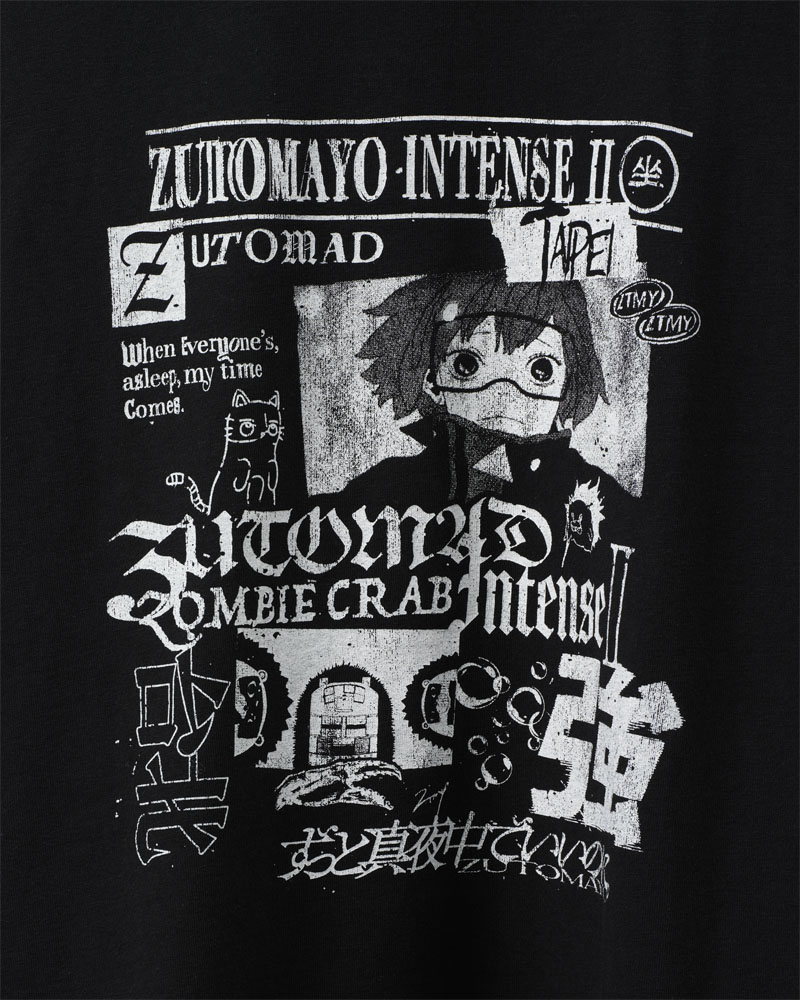 ZUTOMAYO INTENSE II Tour Tee TAIPEI (Black) - ZUTOMAYO MART