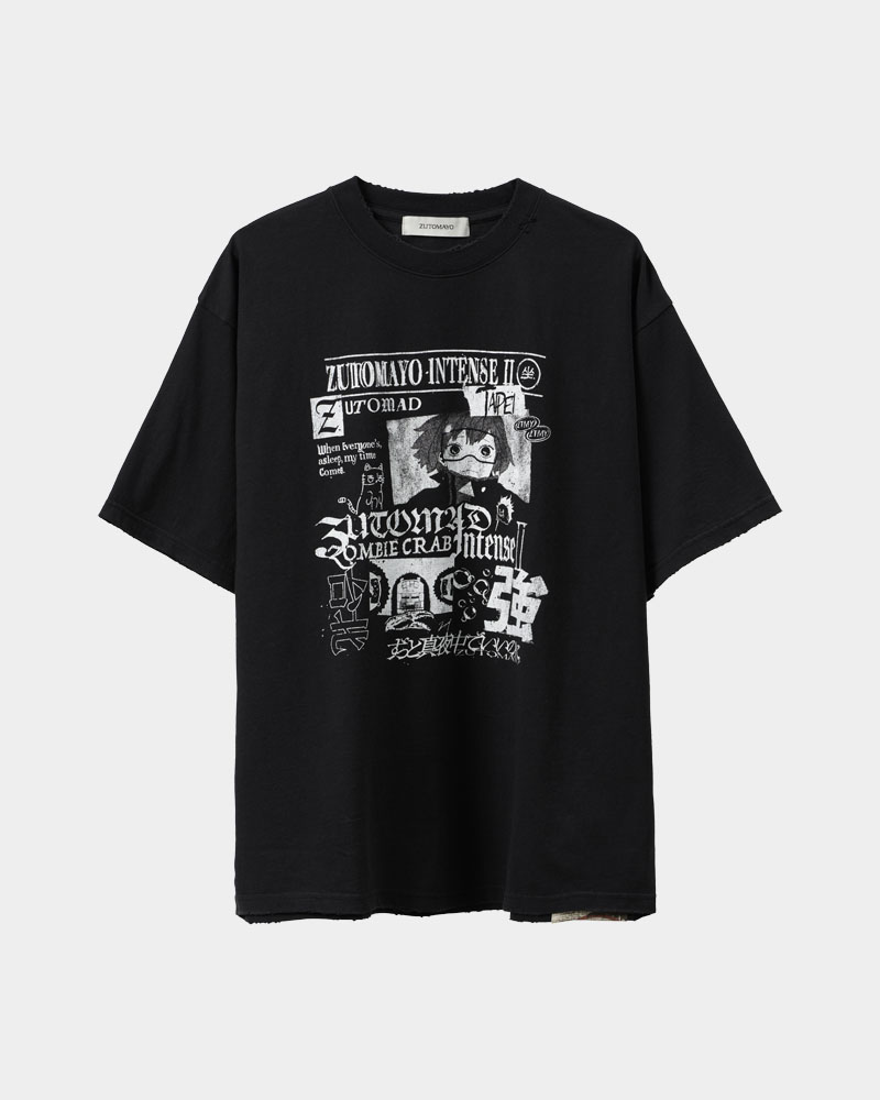 ZUTOMAYO INTENSE II Tour Tee TAIPEI (Black) - ZUTOMAYO MART
