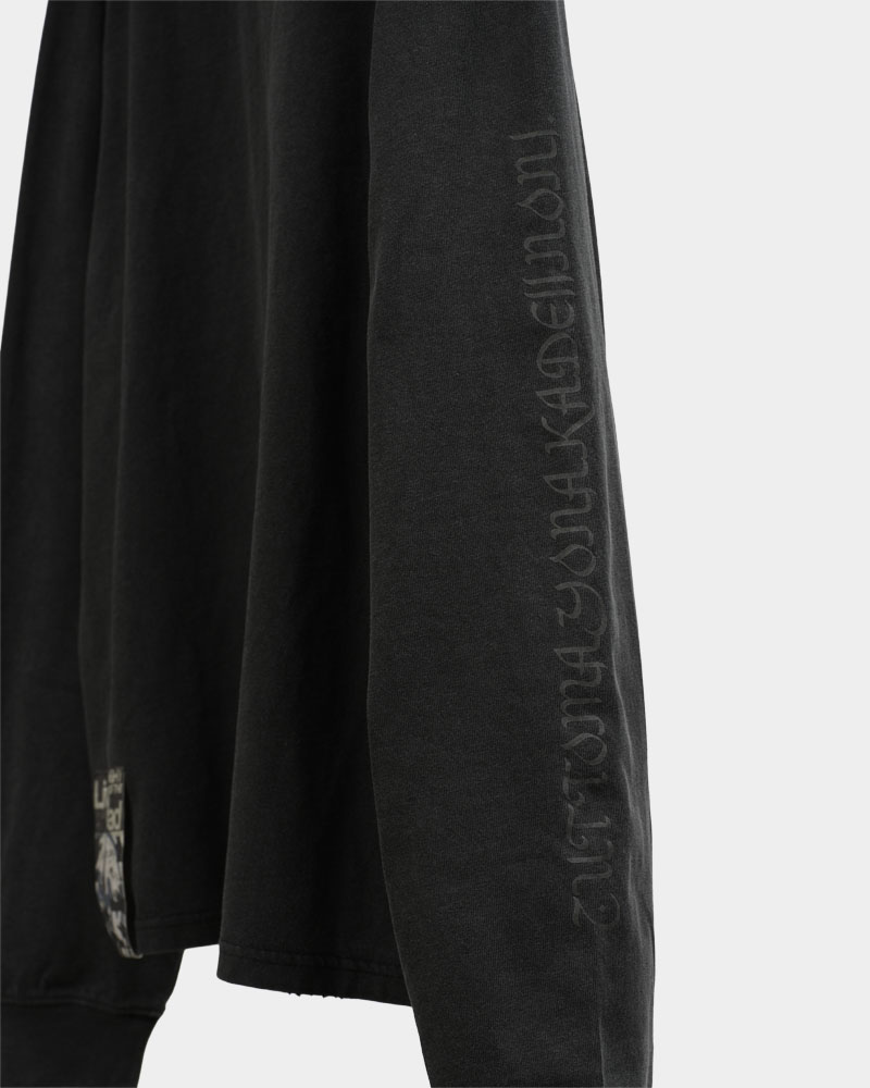 ZUTOMAYO CARD4 Long Tee A (Vintage Black) - ZUTOMAYO MART
