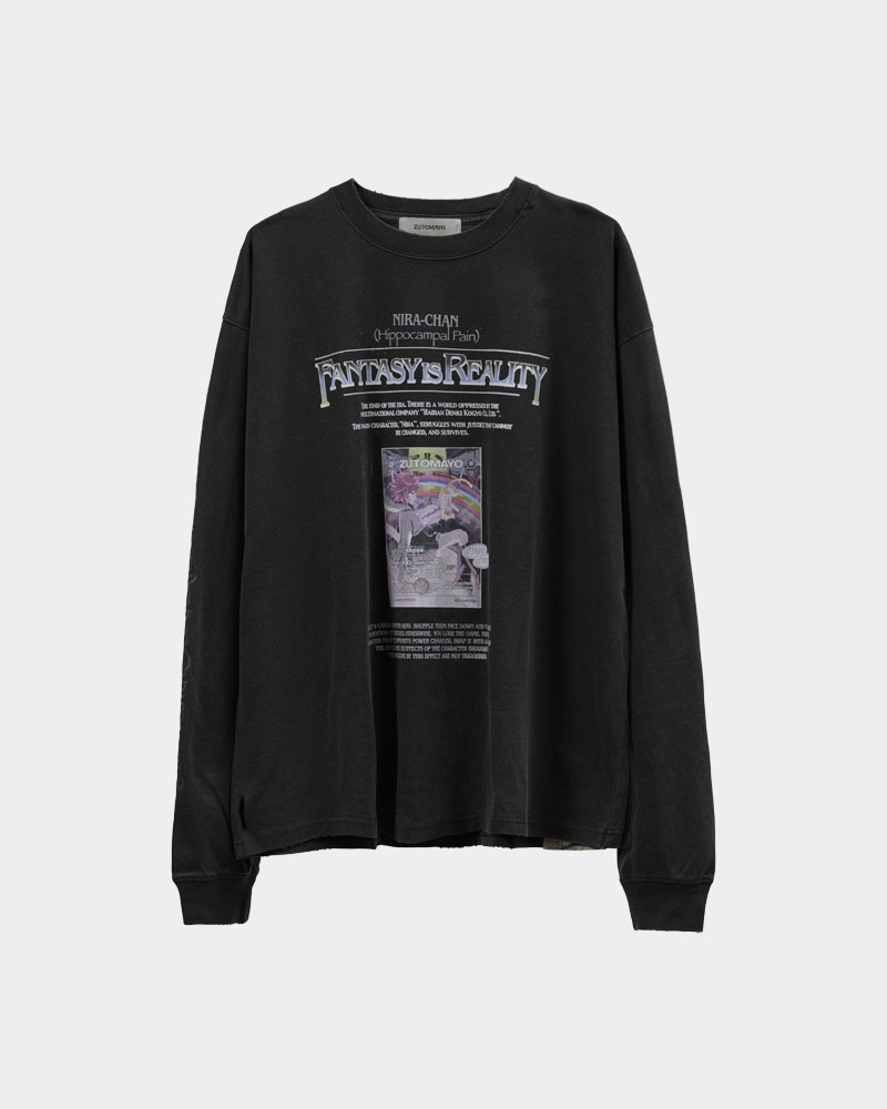 【ずとまよ】TAIDADA Vintage Tee 黒 XXL【新品未開封】 ZUTOMAYO MART