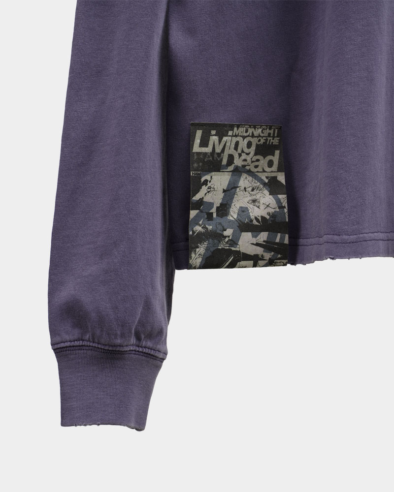 ZUTOMAYO CARD4 Long Tee A (Vintage Purple) - ZUTOMAYO MART