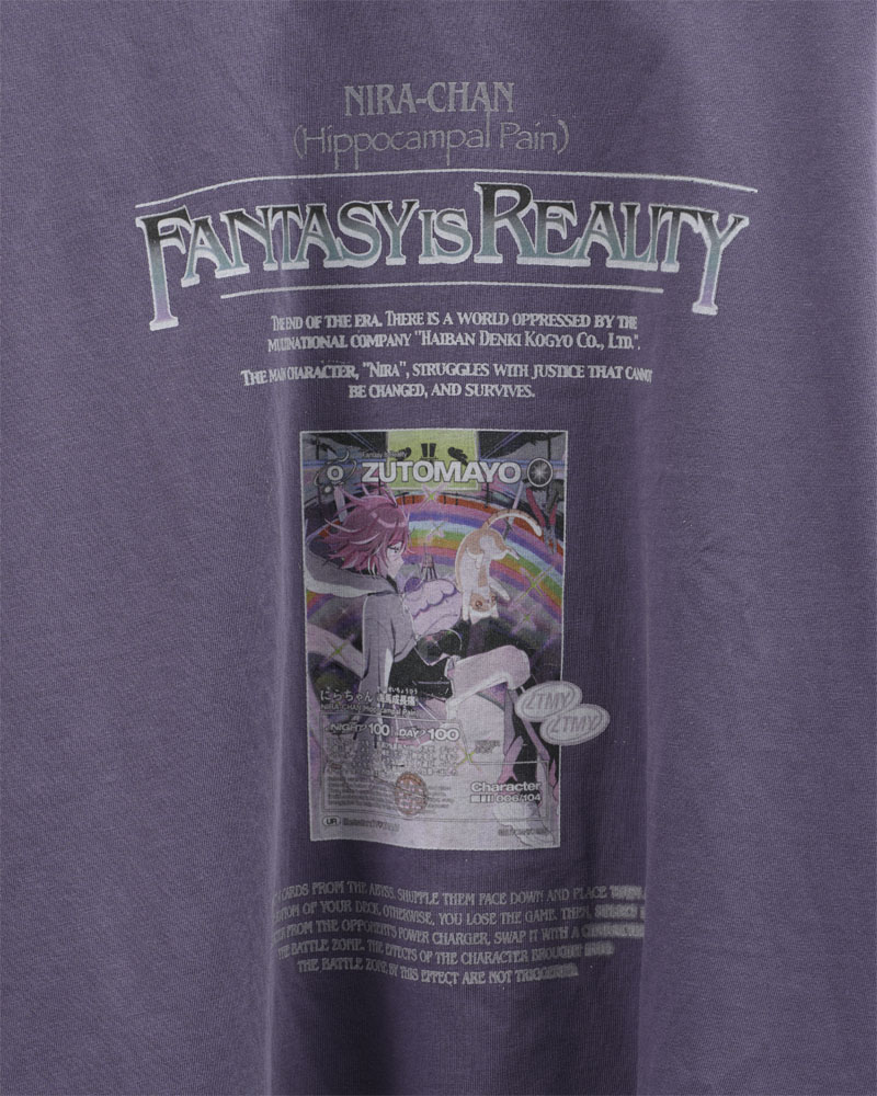 ZUTOMAYO CARD4 Long Tee A (Vintage Purple) - ZUTOMAYO MART