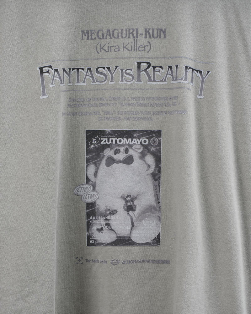 ZUTOMAYO CARD4 Long Tee B (Vintage Gray) - ZUTOMAYO MART