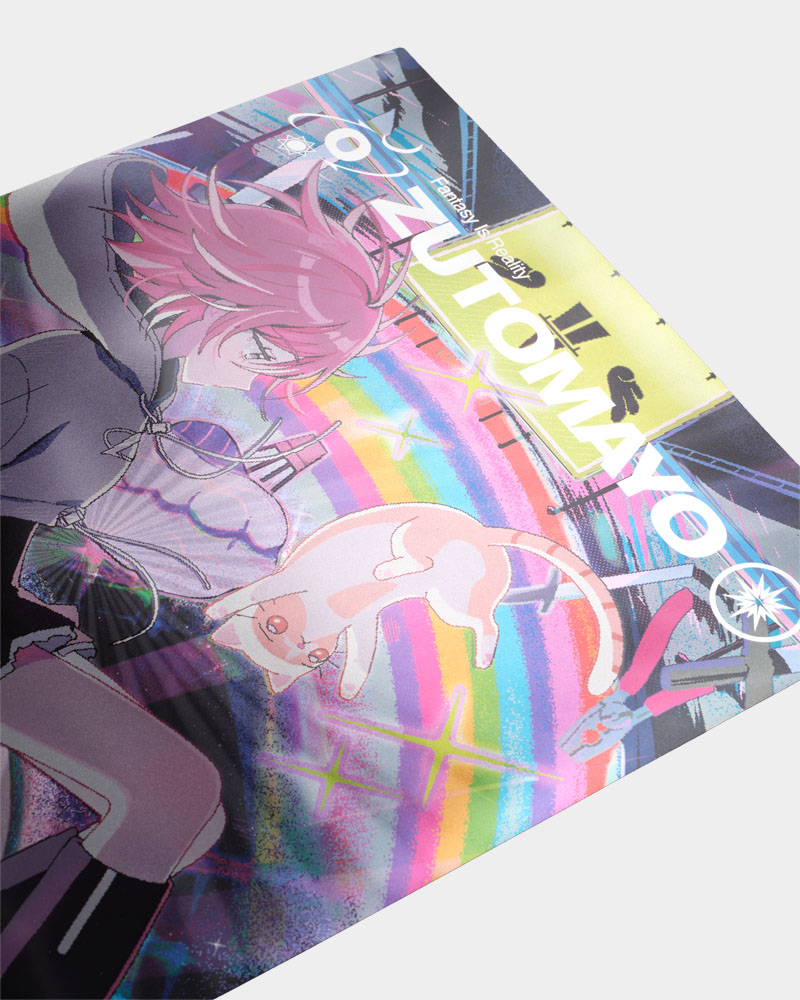ZTMY CARD4 Metallic Poster - ZUTOMAYO MART