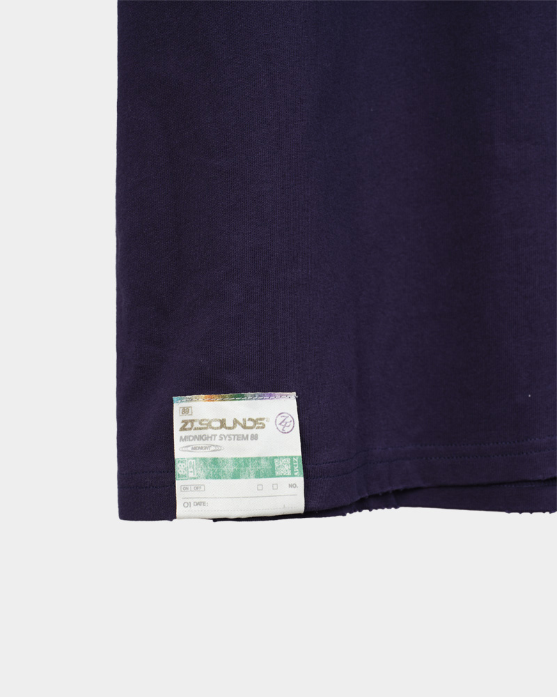 Medianoche Tee B (Dark Navy) - ZUTOMAYO MART