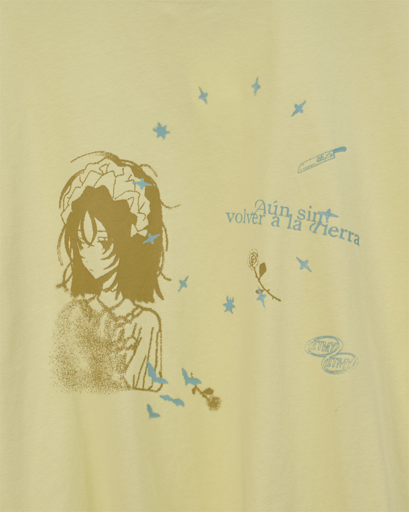 Ito Masayo出品 Medianoche Tee B (Vintage Yellow) - ZUTOMAYO MART