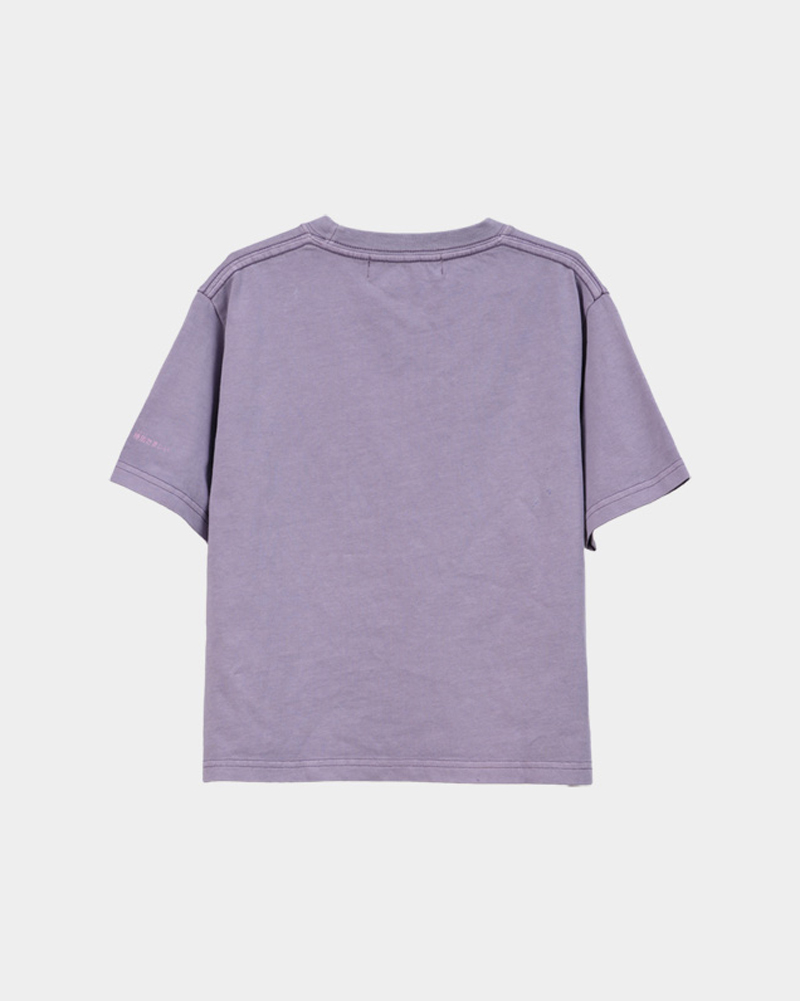 YoruNira Baby Tee (Vintage Purple) - ZUTOMAYO MART