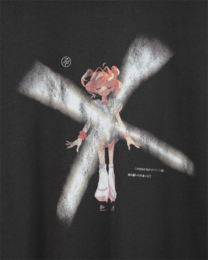 ultra魂 HiruNira enchant Tee (Vintage Black) - ZUTOMAYO MART