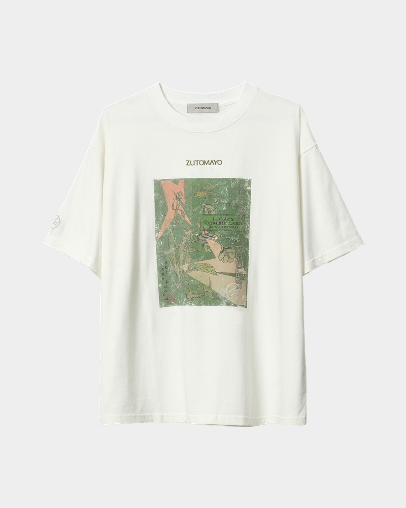 BUNKADENRAI KV Tee (White) - ZUTOMAYO MART