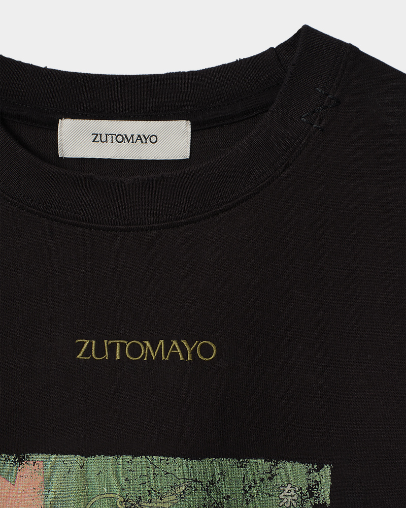 BUNKADENRAI KV Tee (Black) - ZUTOMAYO MART