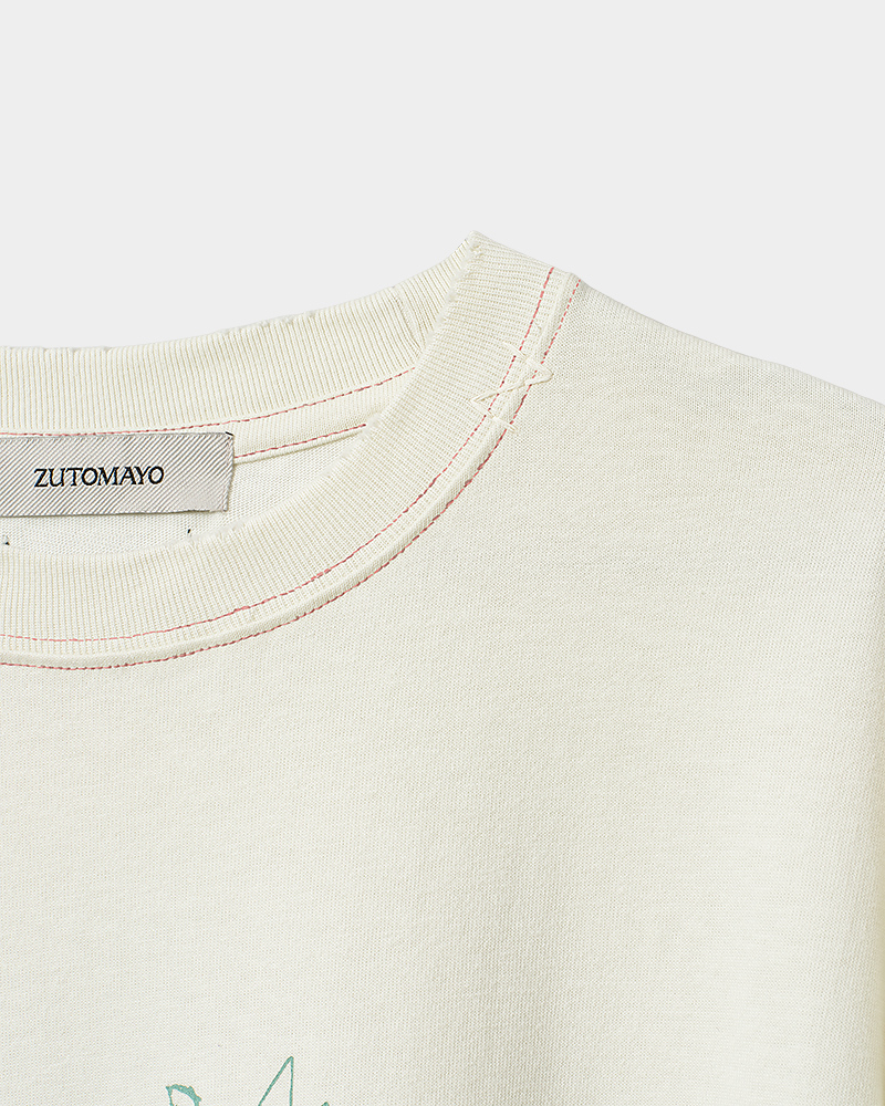Microwave Tee (Cream White) - ZUTOMAYO MART