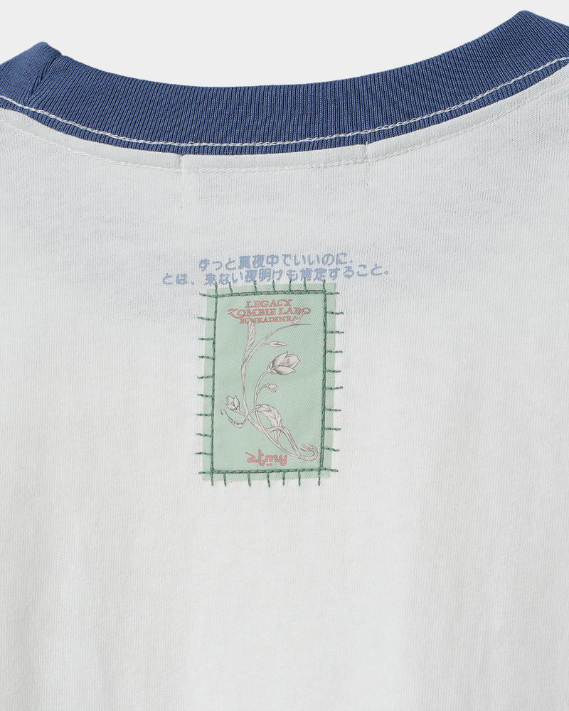 Midnight Forever Tee (White) - ZUTOMAYO MART