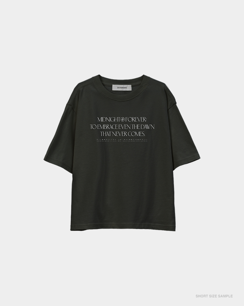 Midnight Forever Tee (Black) - ZUTOMAYO MART