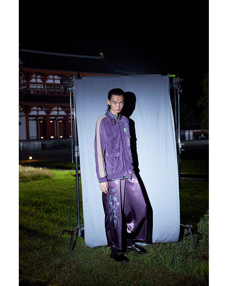 4Pocket Thunder Velour Jacket (Purple) - ZUTOMAYO MART