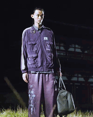 4Pocket Thunder Velour Jacket (Purple) - ZUTOMAYO MART
