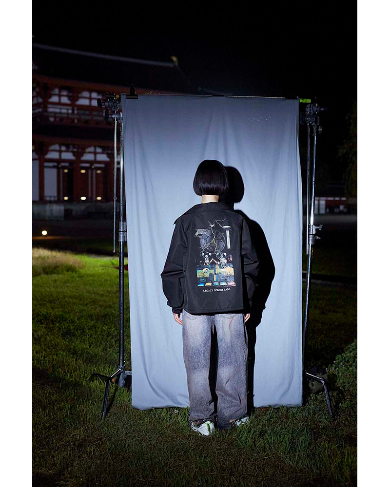 LEGACY ZOMBIE LABO Coach Jacket (Black) - ZUTOMAYO MART