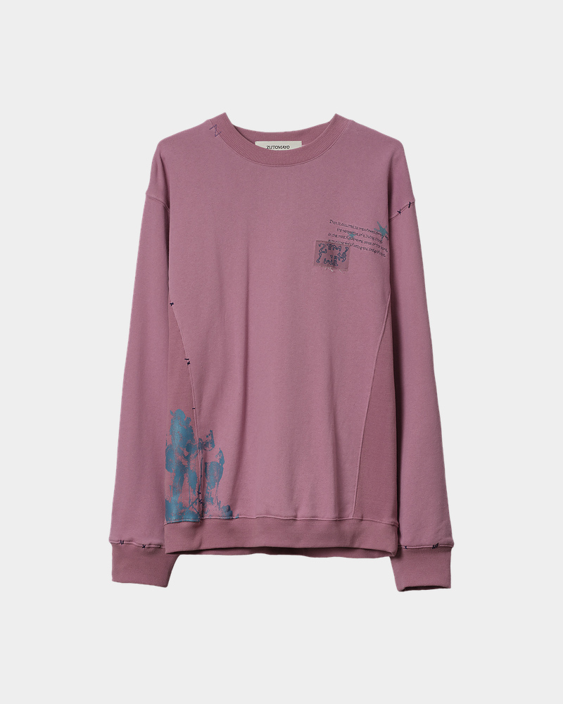 LEGACY ZOMBIE LABO Sweatshirt (Pink Purple) - ZUTOMAYO MART