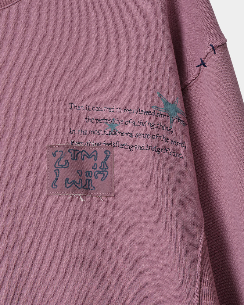 LEGACY ZOMBIE LABO Sweatshirt (Pink Purple) - ZUTOMAYO MART