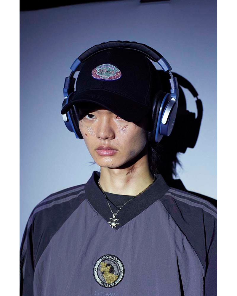 CULTURAL REVIVAL Pullover Nylon Shirt (Charcoal) - ZUTOMAYO MART