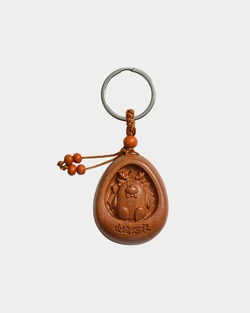 UNIGURI 3D Wooden Keychain - ZUTOMAYO MART