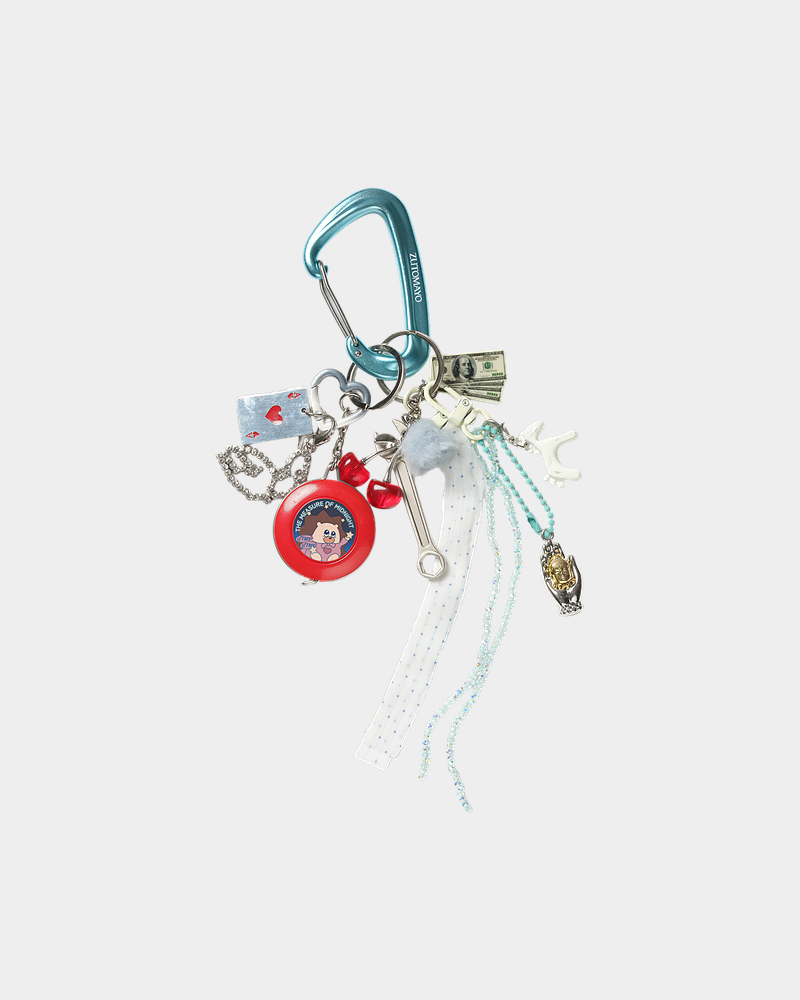 Chaos Motif Carabiner Keychain B (BABYGURI) - ZUTOMAYO MART