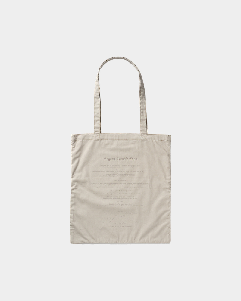 BUNKADENRAI Tote Bag (Beige) - ZUTOMAYO MART