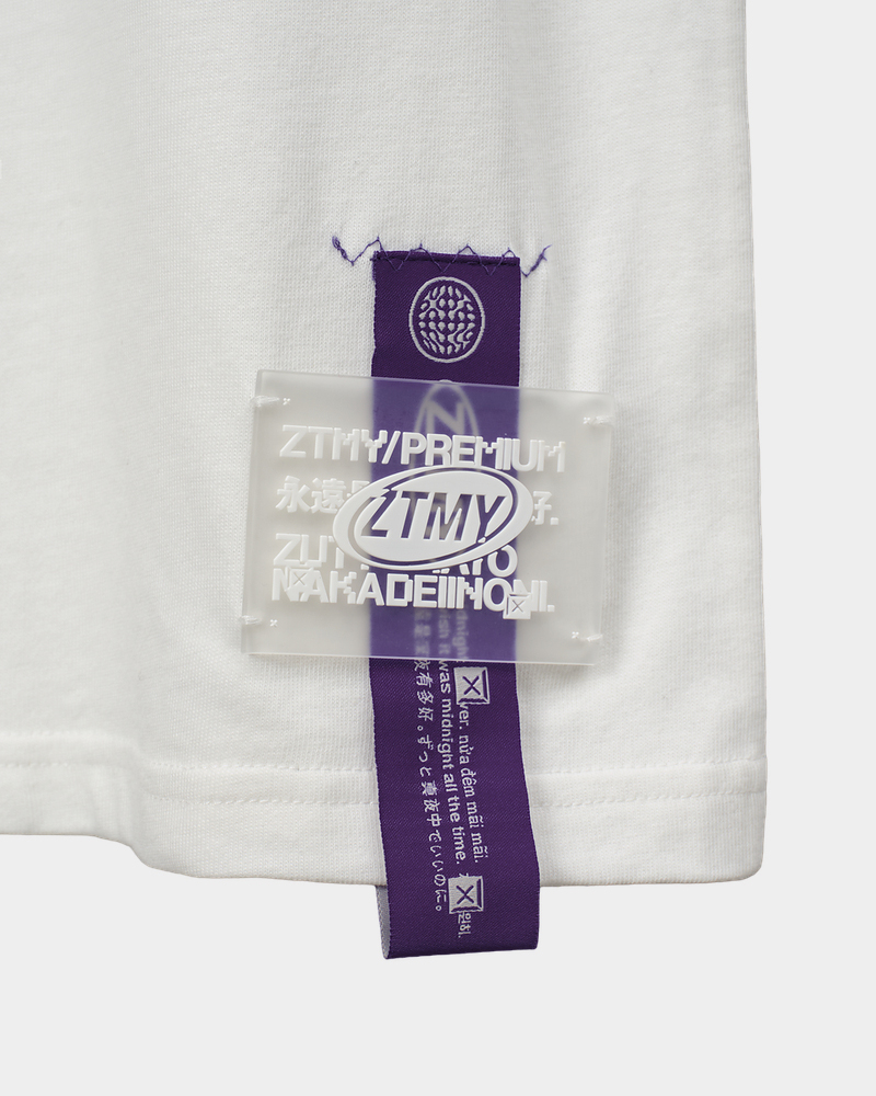 5TH YEAR MEMBER' ZTMY NIRA Tee (White) - ZUTOMAYO MART