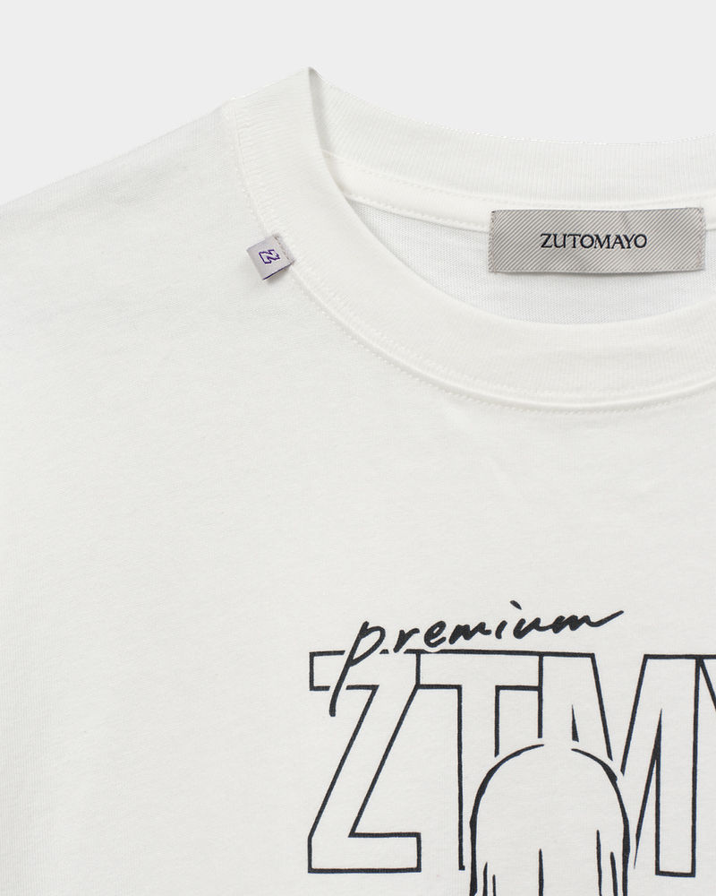 5TH YEAR MEMBER' ZTMY NIRA Tee (White) - ZUTOMAYO MART