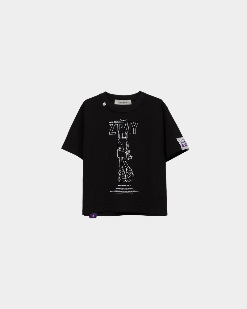 5TH YEAR MEMBER' ZTMY NIRA Tee (Black) - ZUTOMAYO MART